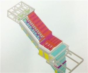 Incinérateur de déchets à deux étages avec de grandes fluctuations de composants physiques